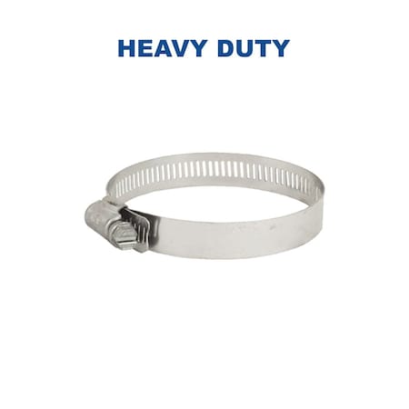 64080H #80 Power Seal High Torque Hose Clamp 2-1/2 Inch To 5-1/